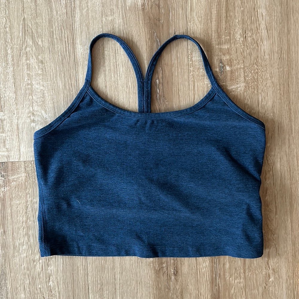 Beyond Yoga Spacedye Slim Racerback Cropped Tank (M)